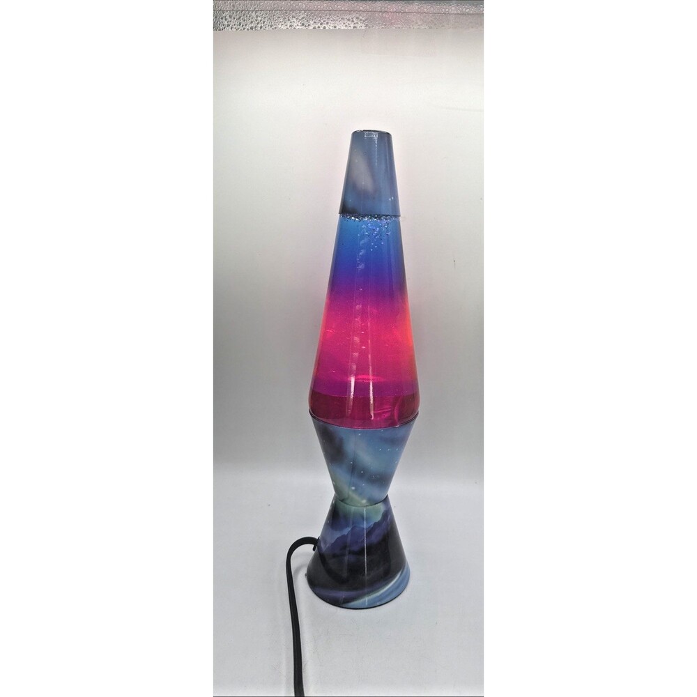 Schylling Lava Lamp #2160 Northern Lights 14.5" Glitter Motion Light
